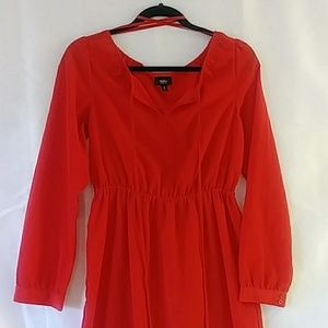 BEAUTIFUL DEEP RED DRESS